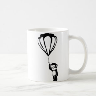 flying monkey : hot air balloon coffee mug