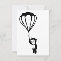 flying monkey : hot air balloon