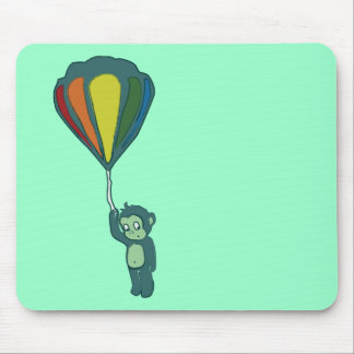 flying monkey : hot air balloon mouse pad