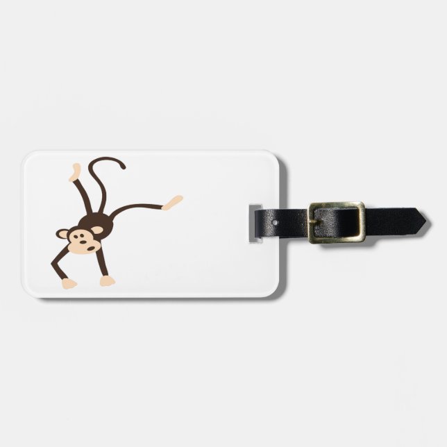 Flying Monkey Luggage Tag (Front Horizontal)
