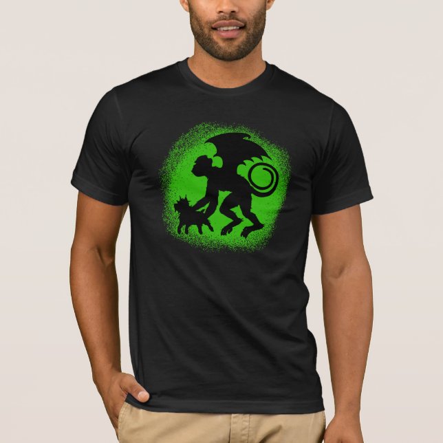Flying Monkey with Toto T-Shirt (Front)