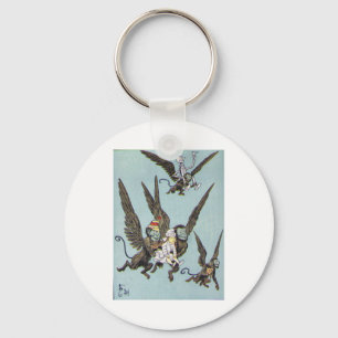 Flying Monkeys Colour Keychain