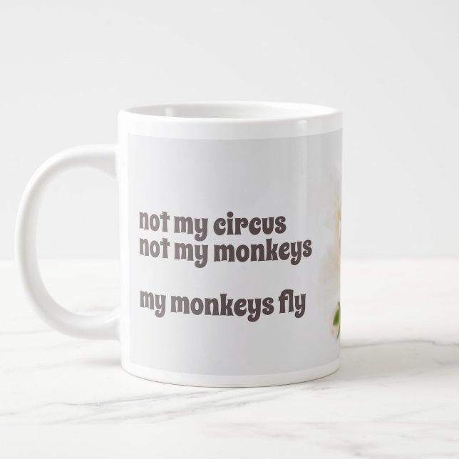 Flying Monkeys Jumbo Mug (Gauche)