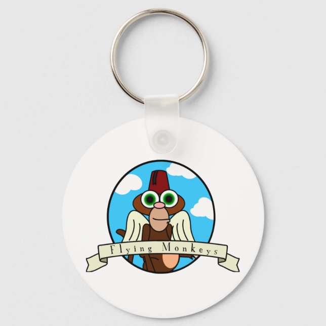 Flying Monkeys Keychain (Front)