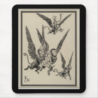 Flying Monkeys Mouse Pad