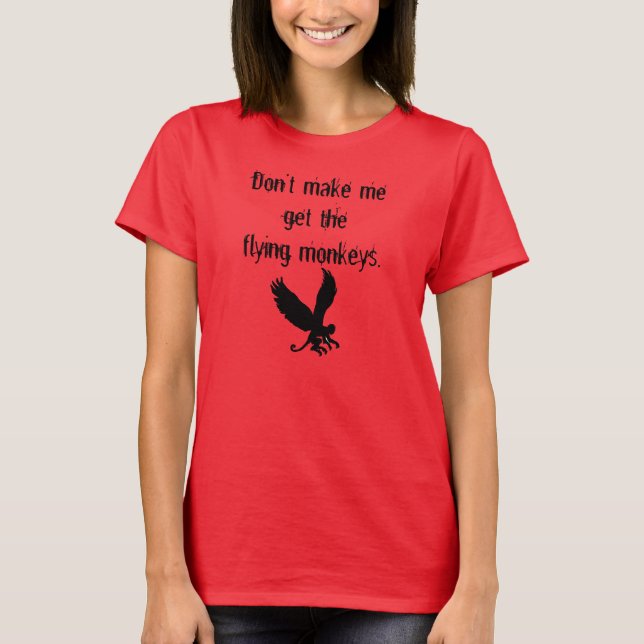Flying monkeys T-Shirt (Front)