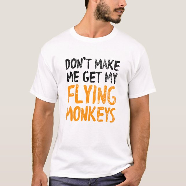 flying monkeys t shirt (Front)