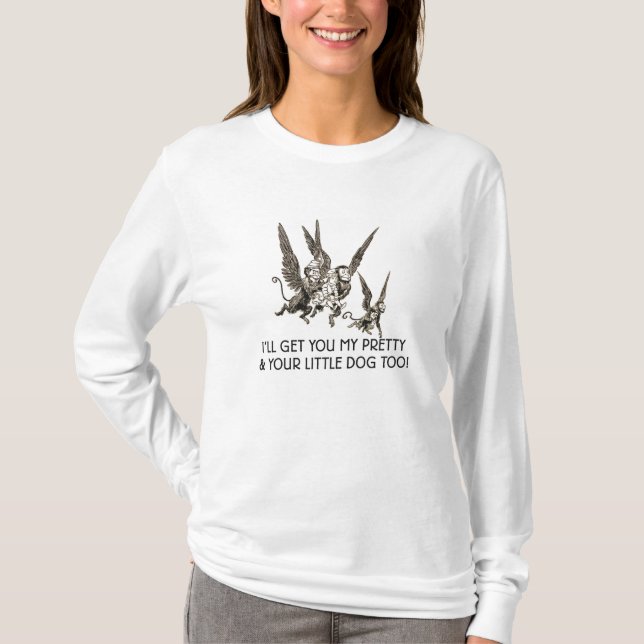 Flying Monkeys Wizard of Oz. T-Shirt (Front)