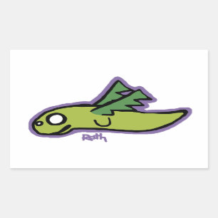 Flying Monster Sticker