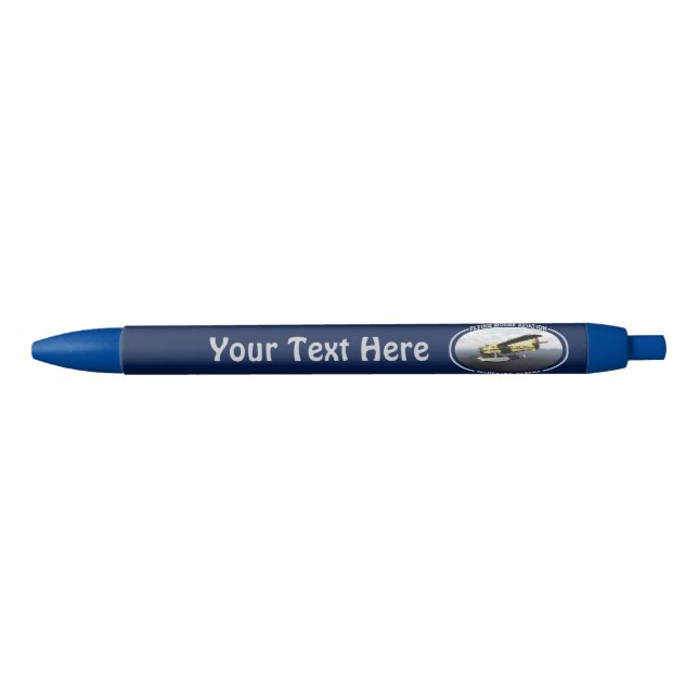Flying Moose Aviation de Havilland DH3-C Otter Blue Ink Pen (Front)