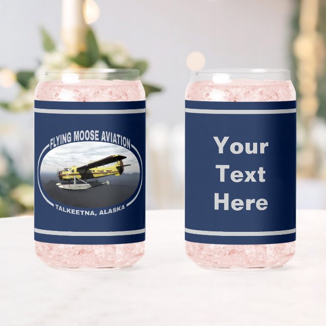 Flying Moose Aviation de Havilland DH3-C Otter Can Glass (Insitu (Wedding))