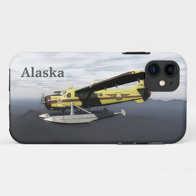 Flying Moose Aviation de Havilland DH3-C Otter Case-Mate iPhone Case (Back (Horizontal))