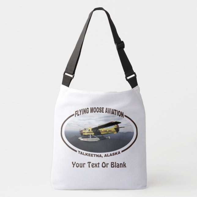 Flying Moose Aviation de Havilland DH3-C Otter Crossbody Bag (Front)