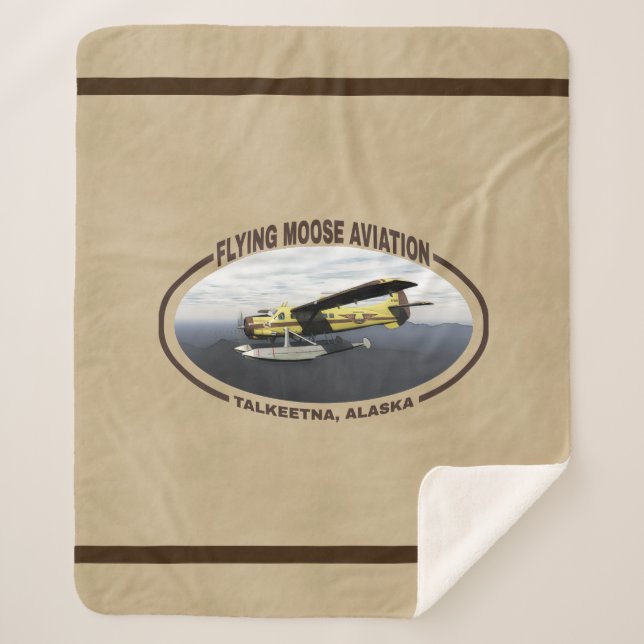 Flying Moose Aviation de Havilland DH3-C Otter Sherpa Blanket (Front)