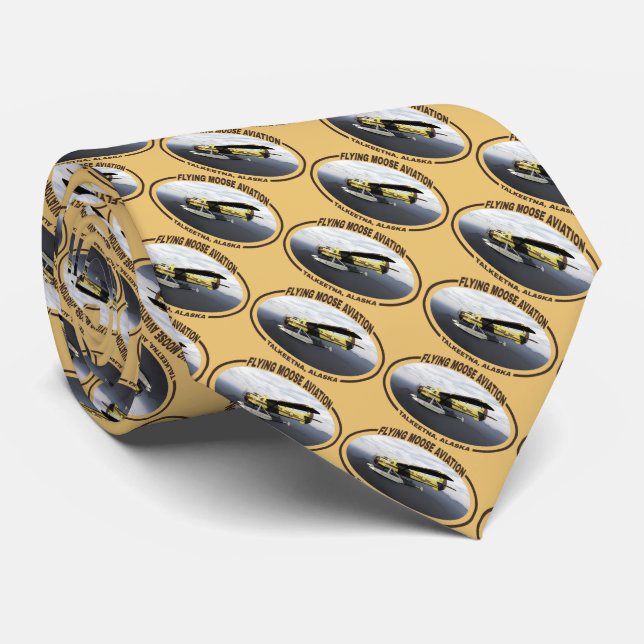 Flying Moose Aviation de Havilland DH3-C Otter Tie (Rolled)