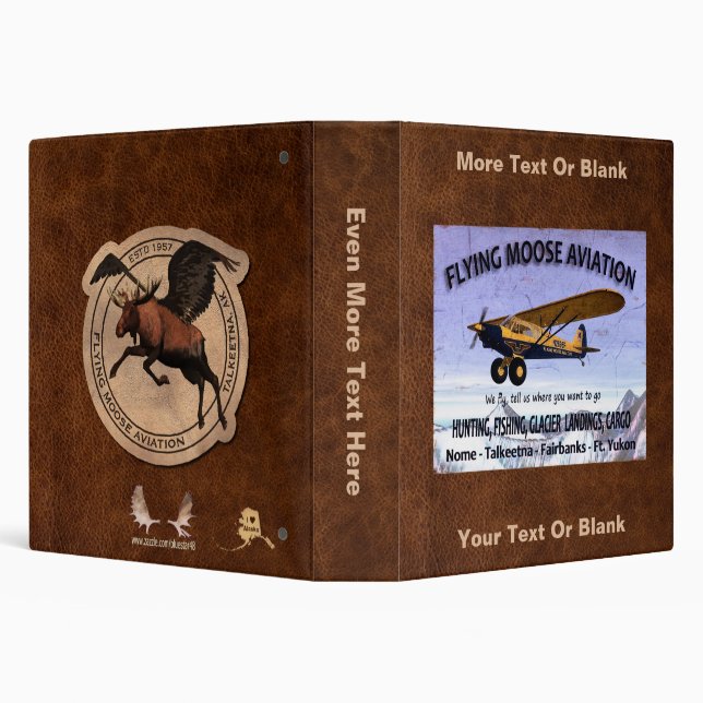 Flying Moose Aviation de Havilland Otter Binder (Background)