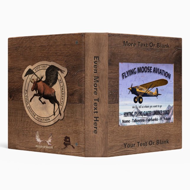 Flying Moose Aviation de Havilland Otter Binder (Background)