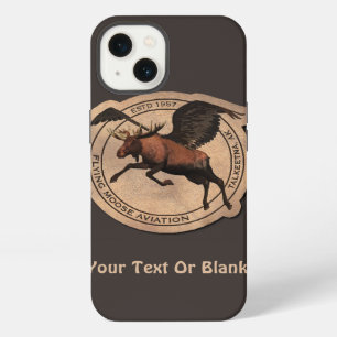 Flying Moose Aviation Patch iPhone 13 Case