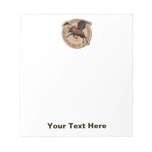 Flying Moose Aviation Patch Notepad