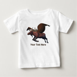 Flying Moose Baby T-Shirt