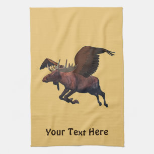 Flying Moose Kitchen Towel