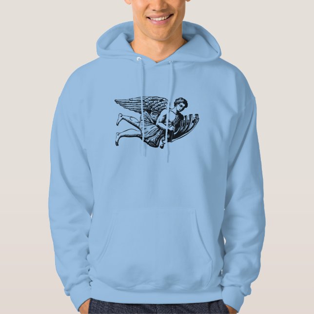 Flying Musical Angel Hoodie (Front)
