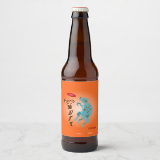 Flying Mutt, name and style Beer Bottle Label