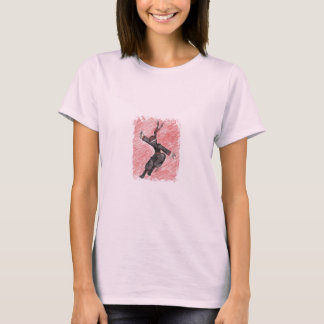 Flying Ninja Ladies Baby Doll (Fitted) T-Shirt