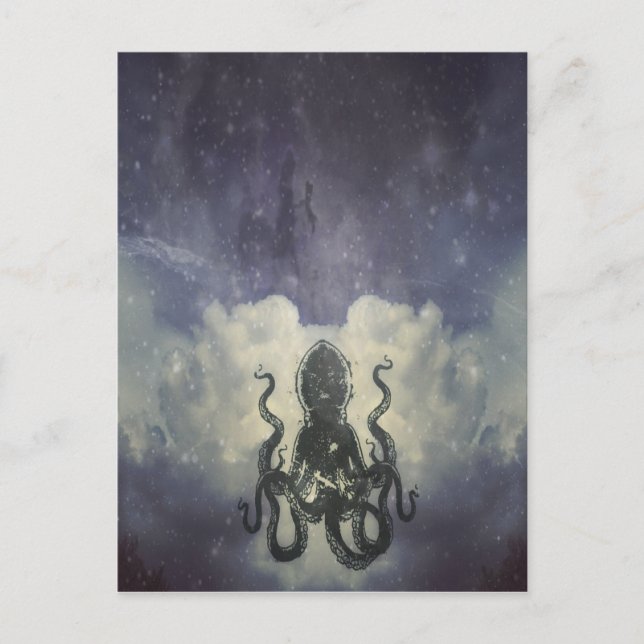 Flying Octopus Card (Front)