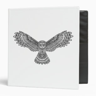 Flying Owl Zendoodle Binder