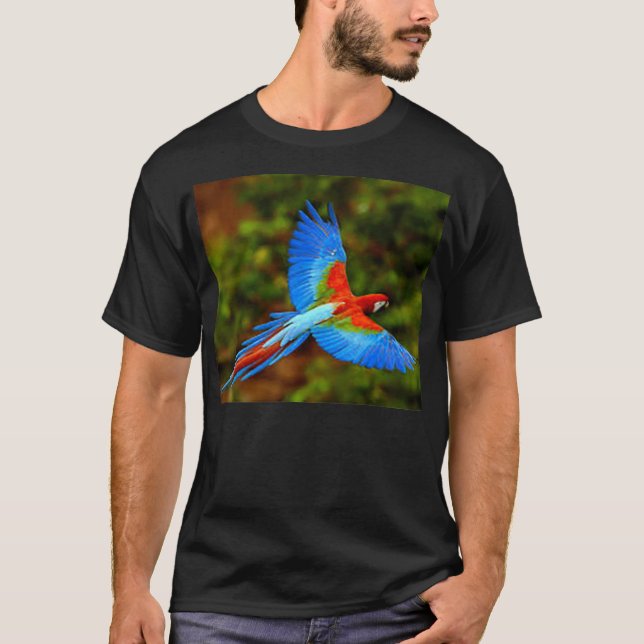 Flying Parrot T-Shirt (Front)