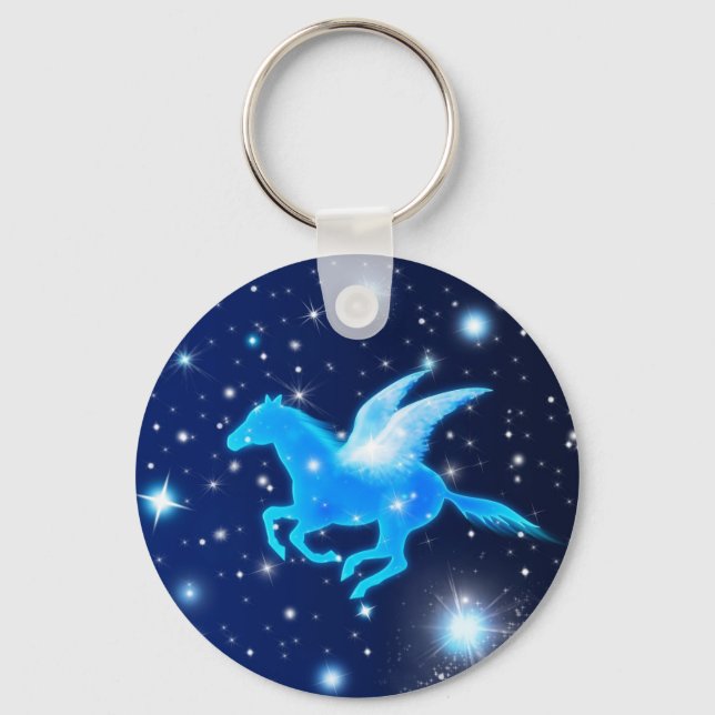 Flying Pegasus Keychain (Front)