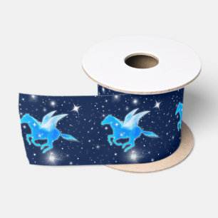 Flying Pegasus Satin Ribbon