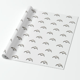 Flying Pelican 2 Wrapping Paper
