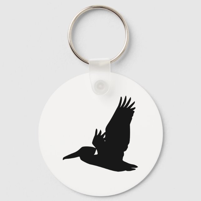 Flying Pelican Keychain (Front)
