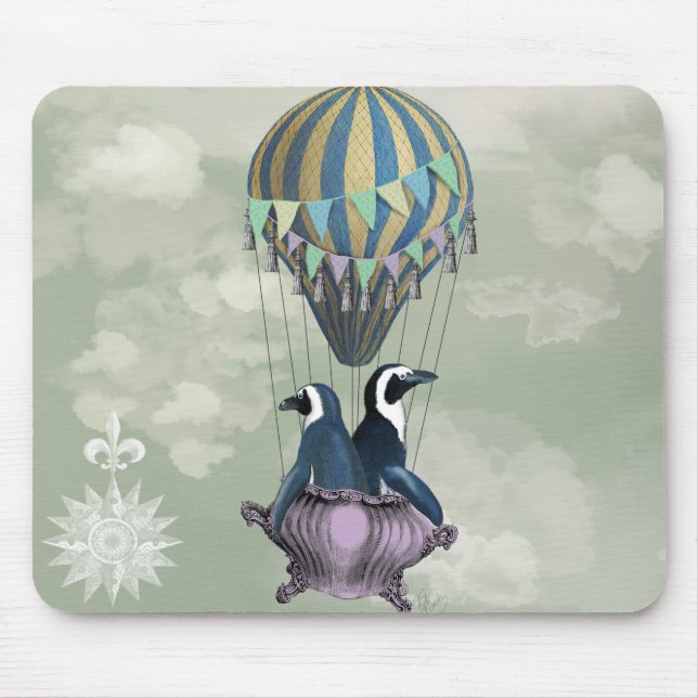 Flying Penguins 2 Mouse Pad (Front)
