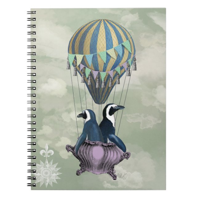 Flying Penguins 2 Notebook (Front)