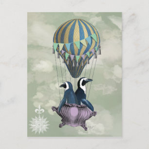 Flying Penguins 2 Postcard