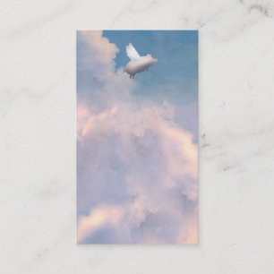 flying pig business card