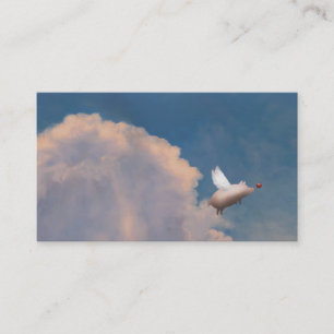 flying pig business card