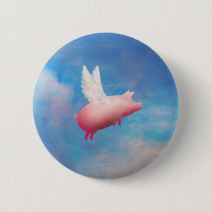 flying pig button