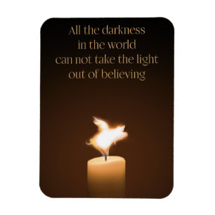 Flying Pig Candle Flame Magnet