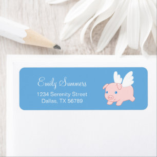 Flying Pig - Cute Piglet with Wings