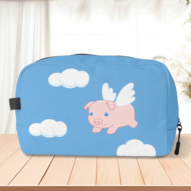 Flying Pig - Cute Piglet with Wings Dopp Kit (Creator Uploaded)