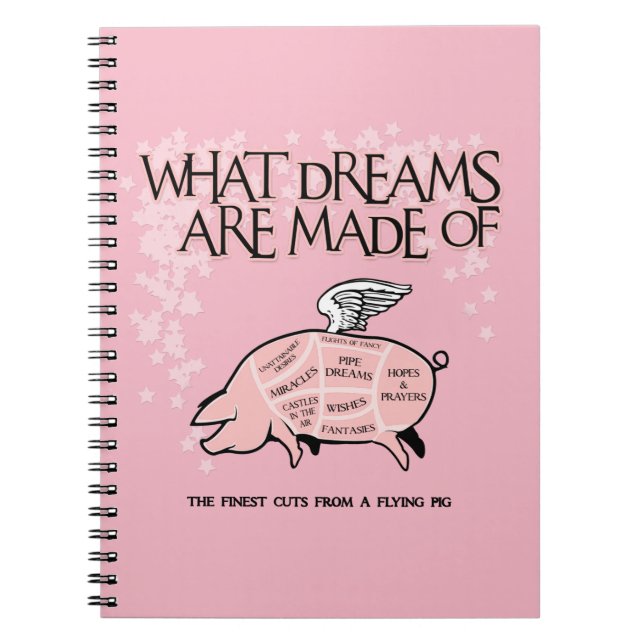 Flying Pig Cuts Notebook (Front)