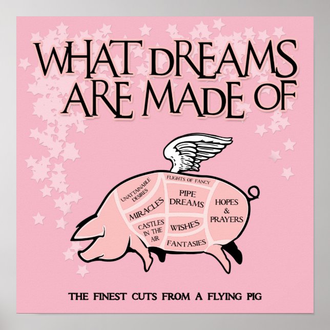 Flying Pig Cuts Poster (Front)
