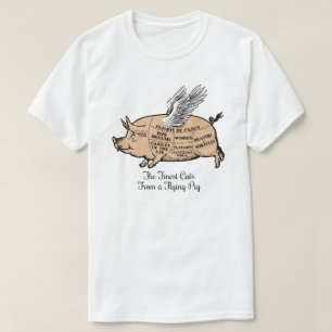 Flying Pig Cuts T-Shirt