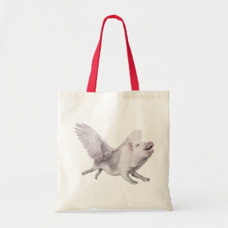 Flying Pig Earth Conscious Joy Tote Bag Gift Flies