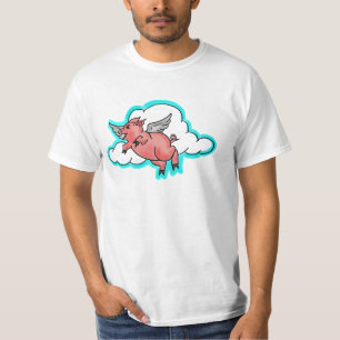 Flying pig guys value tee