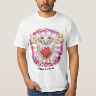 Flying Pig Love custom t-shirts
